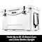 Serenelife Portable Cooler Box - Holds Up to 63 Cans, Keeps Ice Up to 5 Days, Heavy-Duty 50-Quart (White) SLCB50 - alternate 1